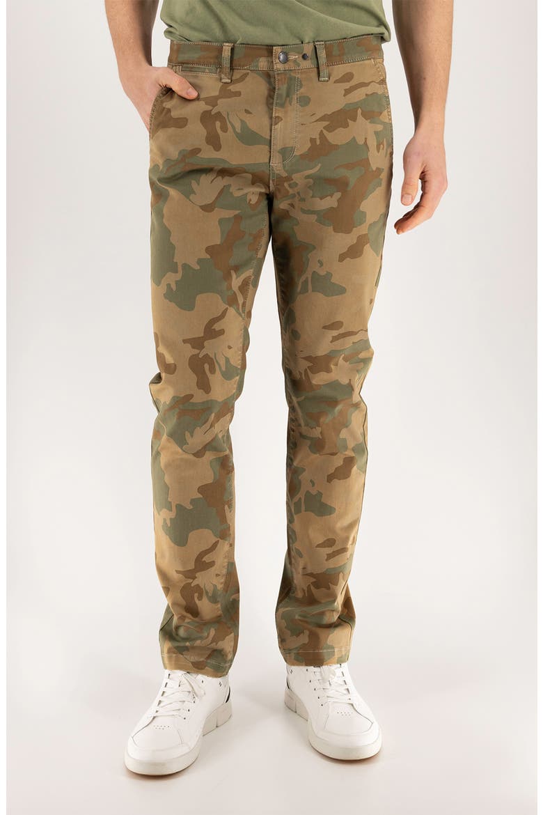 Cotton Stretch Twill Chinos, Main, color, DUSTY CAMO