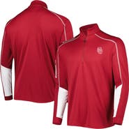 Columbia Men's Columbia Crimson Oklahoma Sooners Shotgun 2.0 Omni-Wick Quarter-Zip Jacket