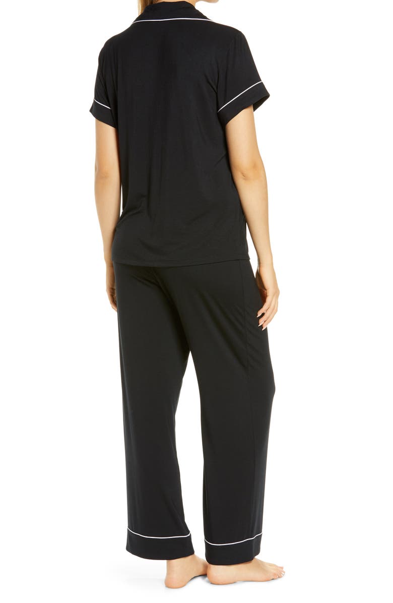 Nordstrom Lingerie Moonlight Crop Pajamas, Alternate, color, 