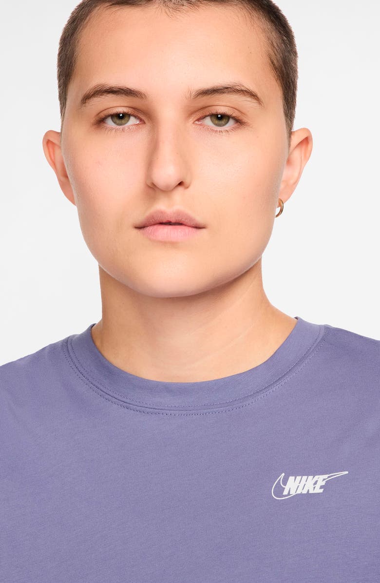 Nike Sportswear Club Crop Tank, Alternate, color, Dusty Amethyst