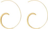 Ottoman Hands Aegina Pull Through Hoop Earrings