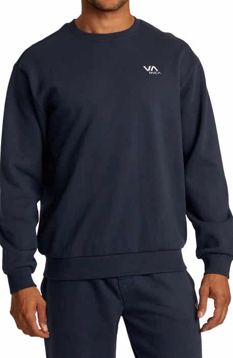 RVCA Essential Logo Embroidered Sweatshirt