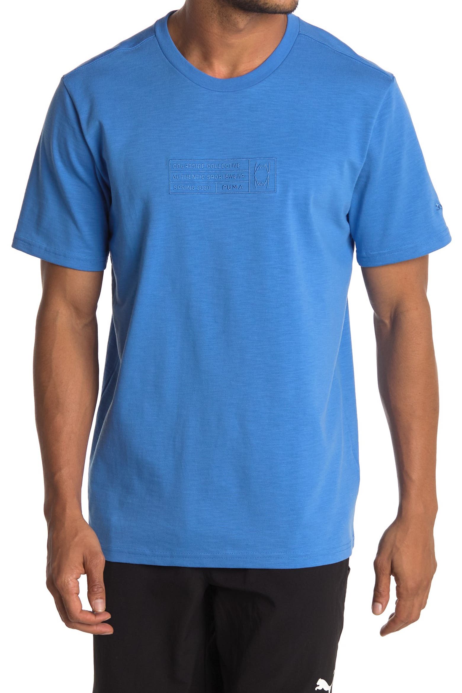 Pull Up Rqck PUMA Pull-Up Short Sleeve Tee (Men) | Nordstromrack