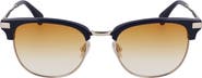 Paul Smith Linden 52mm Gradient Modified Rectangular Sunglasses