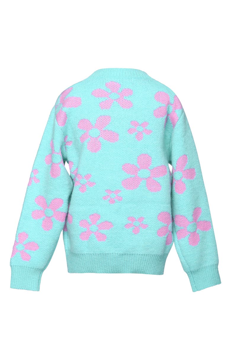 Truly Me Kids' Flower Power Sweater, Alternate, color, 