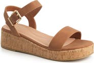 NEW YORK AND COMPANY Halina Platform Wedge Sandal
