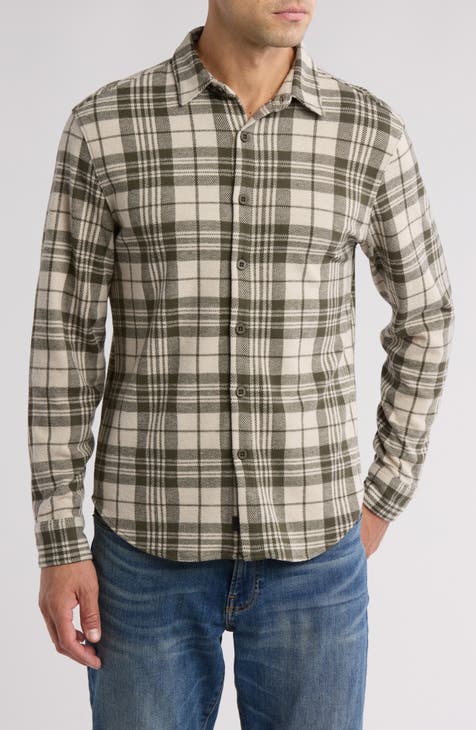 Bighorn Plaid Long Sleeve Button-Up Shirt