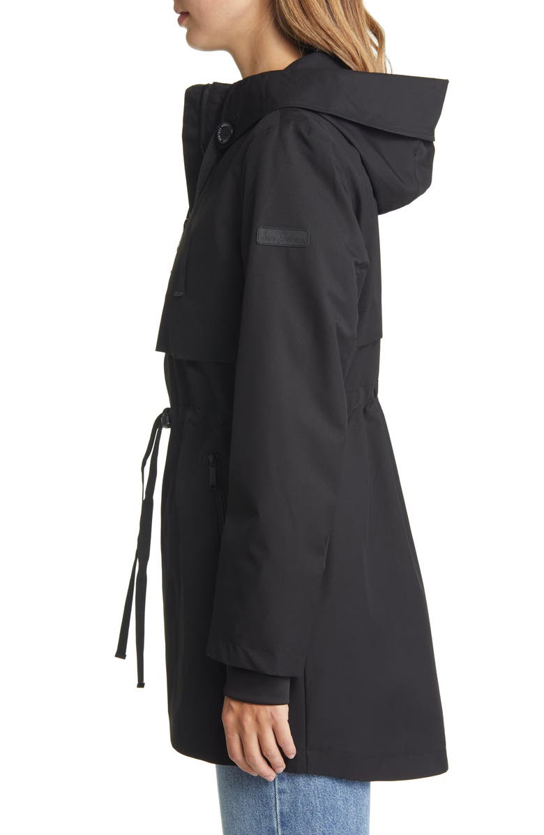 Sam Edelman Water Repellent Front Zip Jacket, Alternate, color, 