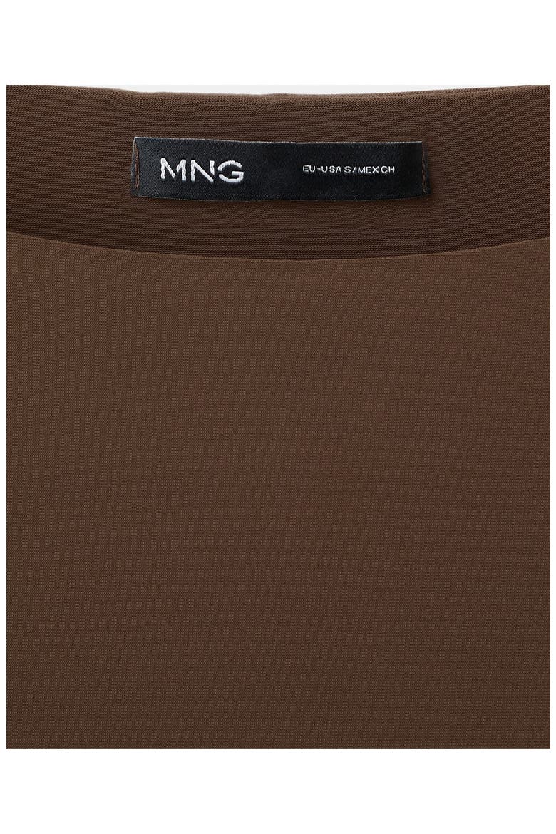 Blusa Lina Cape Top, Alternate, color, BROWN