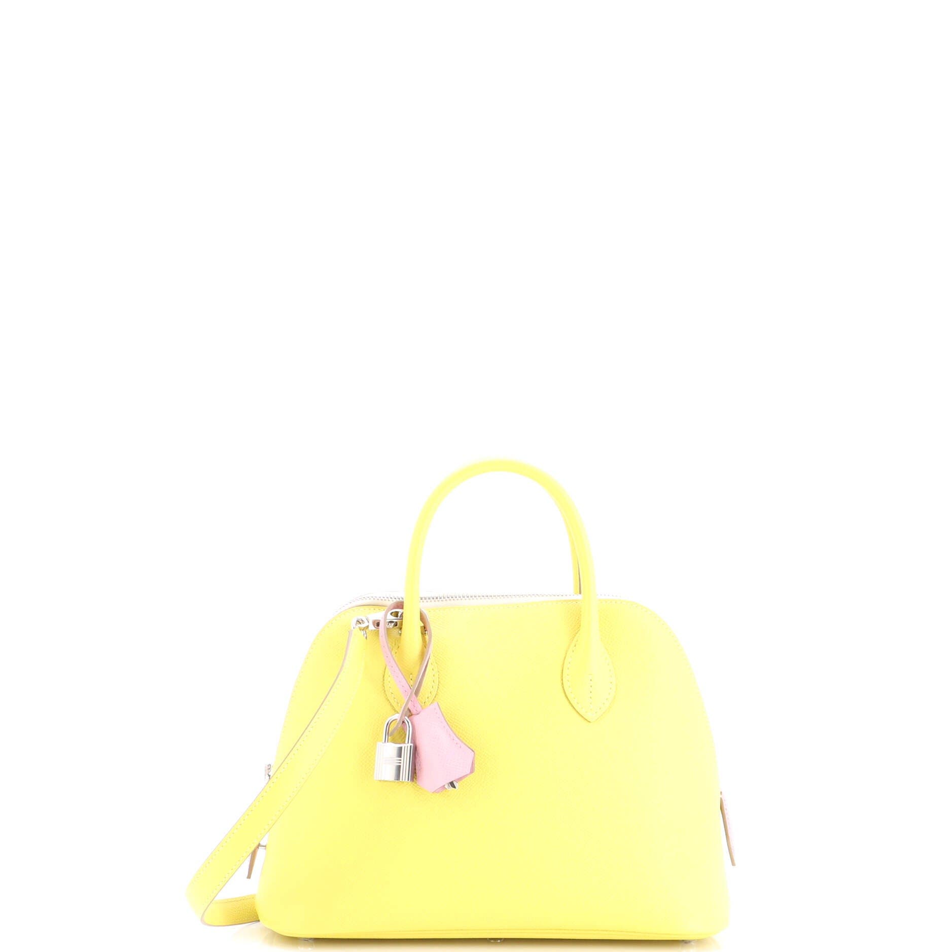 Bolide 1923 Bag Tricolor Epsom 25, Main, color, Yellow