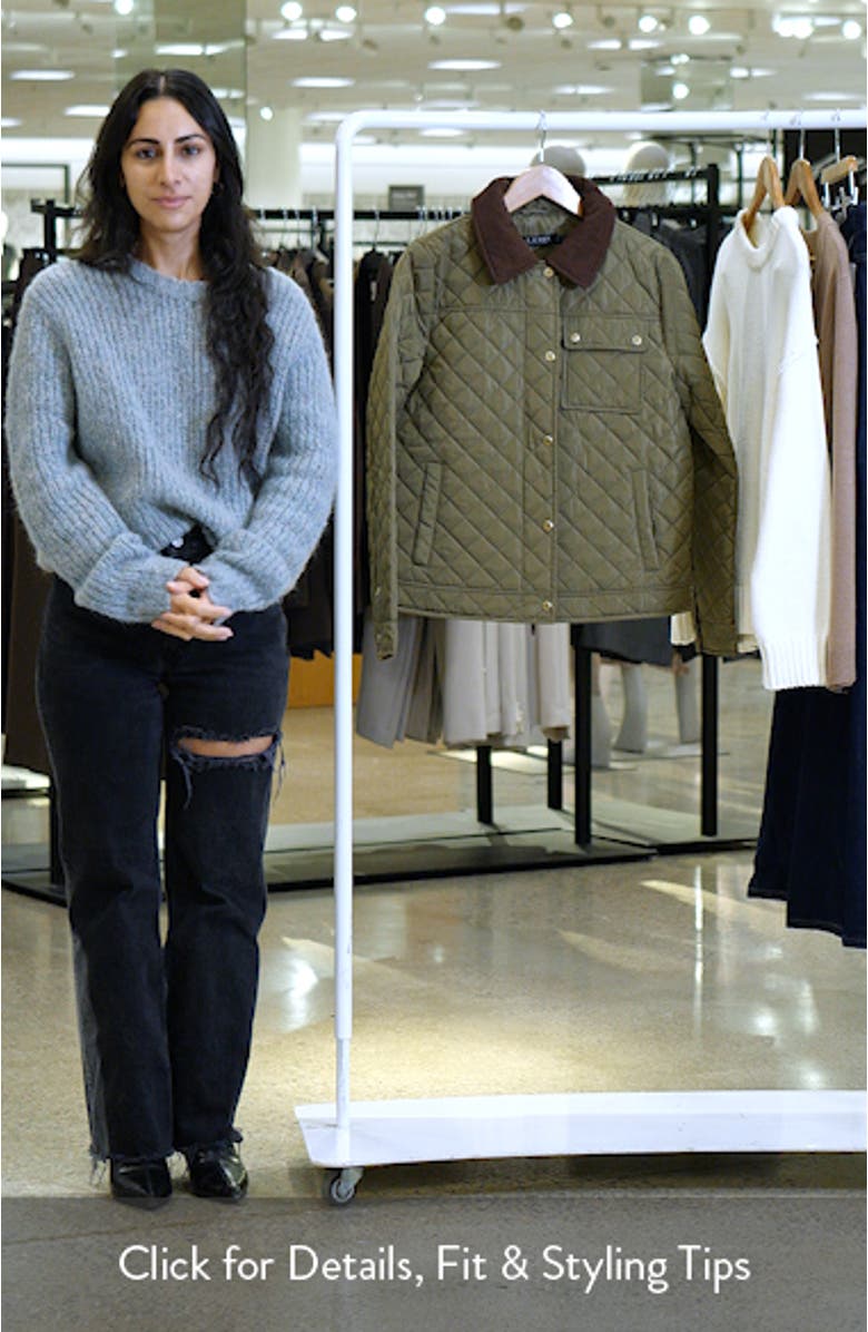 Diamond Quilted Jacket, sales video thumbnail