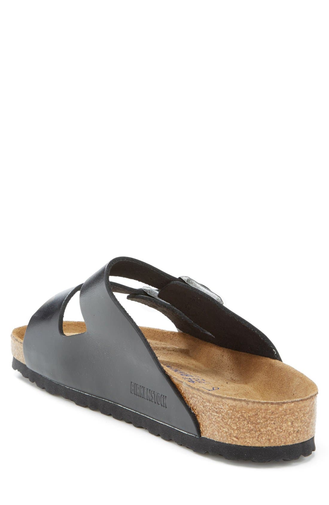 Arizona Soft Slide Sandal, Alternate, color, BLACK