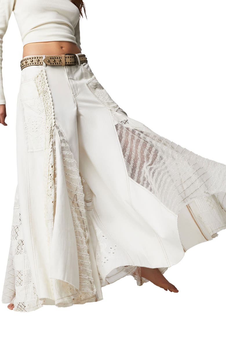 Free People Great Escape Wide Leg Jeans, Main, color,