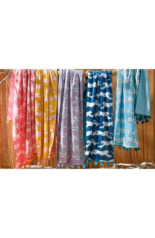 MATOUK MATOUK LEAPING LEOPARD BEACH TOWEL