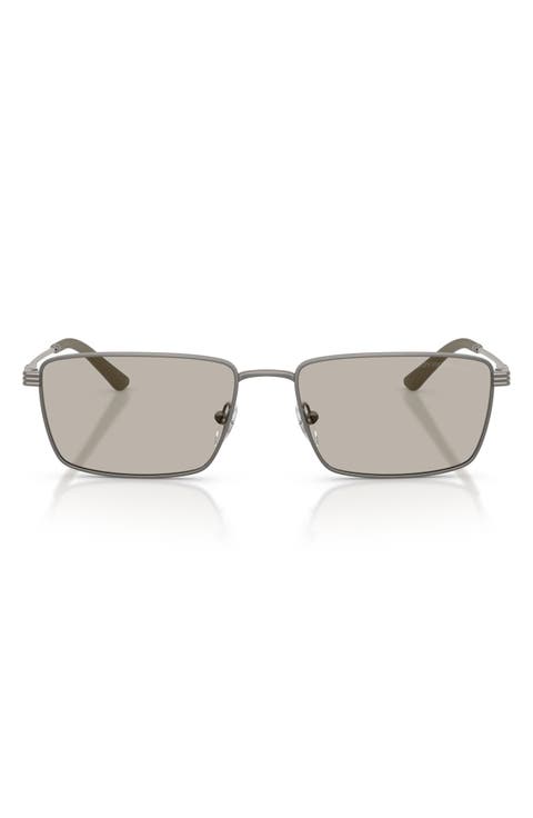 57mm Rectangular Sunglasses