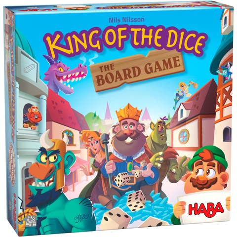 King of the Dice Board Game - A Challenging and Fun Strategy Game for Ages 8 and Up