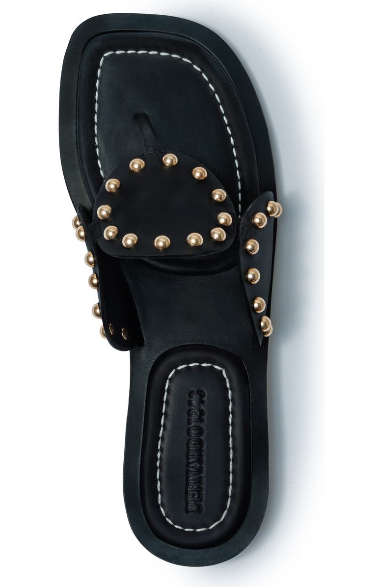 Bernardo 1946 Footwear Agartha Thong Sandal, Alternate, color, Black