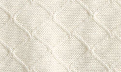 Nordstrom Flutter Sleeve Sweater & Bubble Shorts Set In Ivory Egret