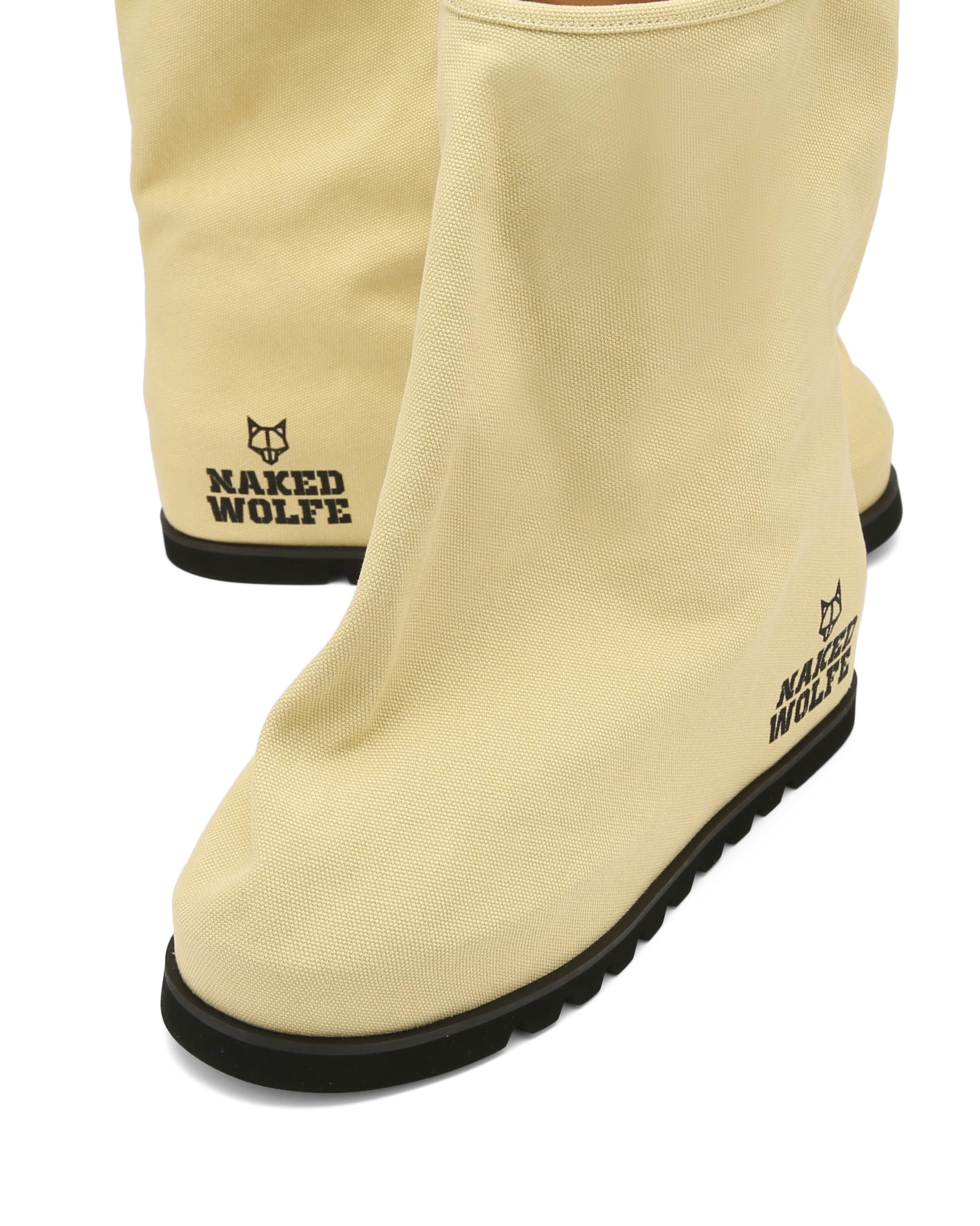 Naked Wolfe The Bag Boot Military Canvas, Alternate, color, Milatry