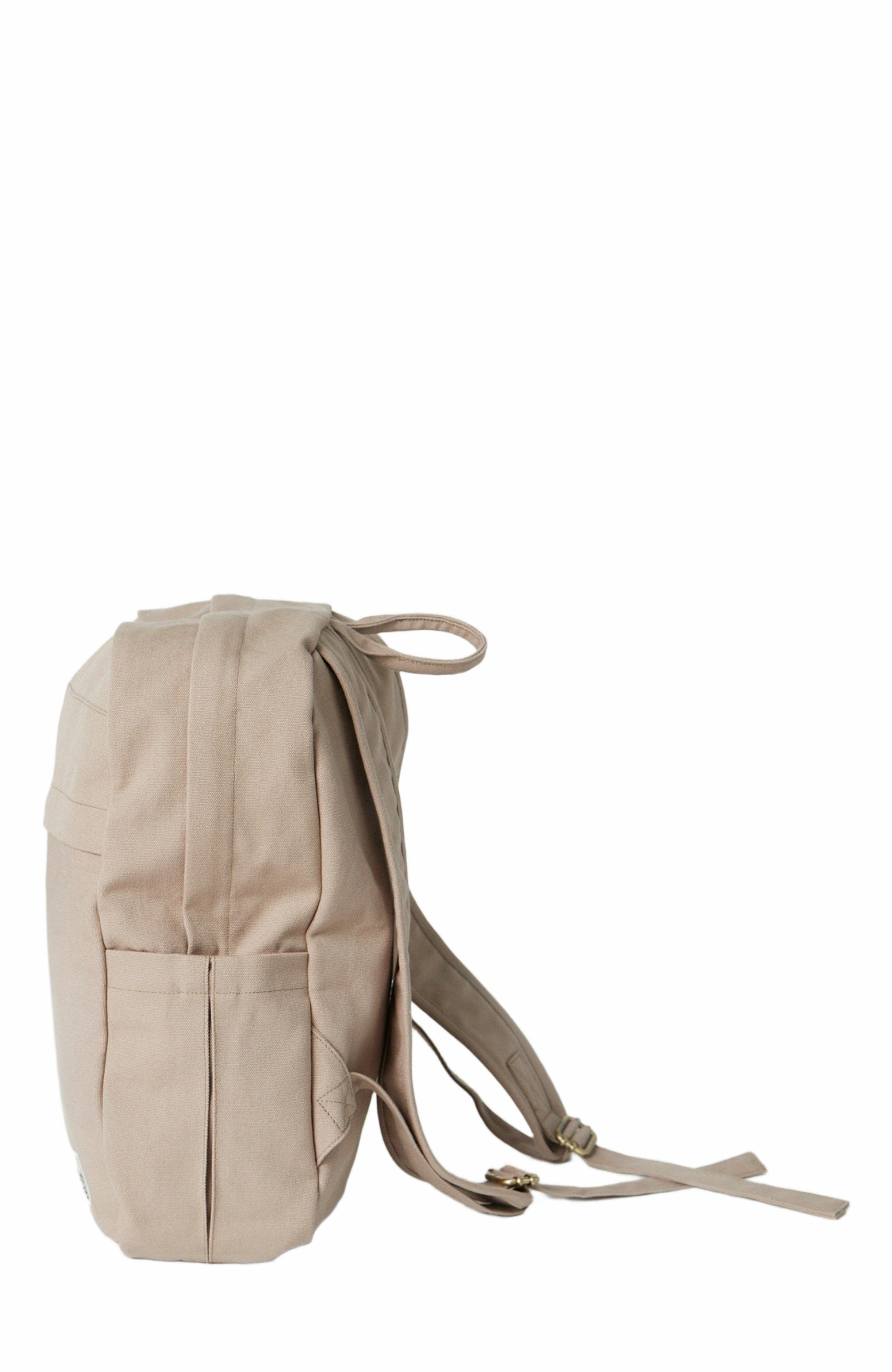 Organic Cotton Backpack, Alternate, color, Sand Dune