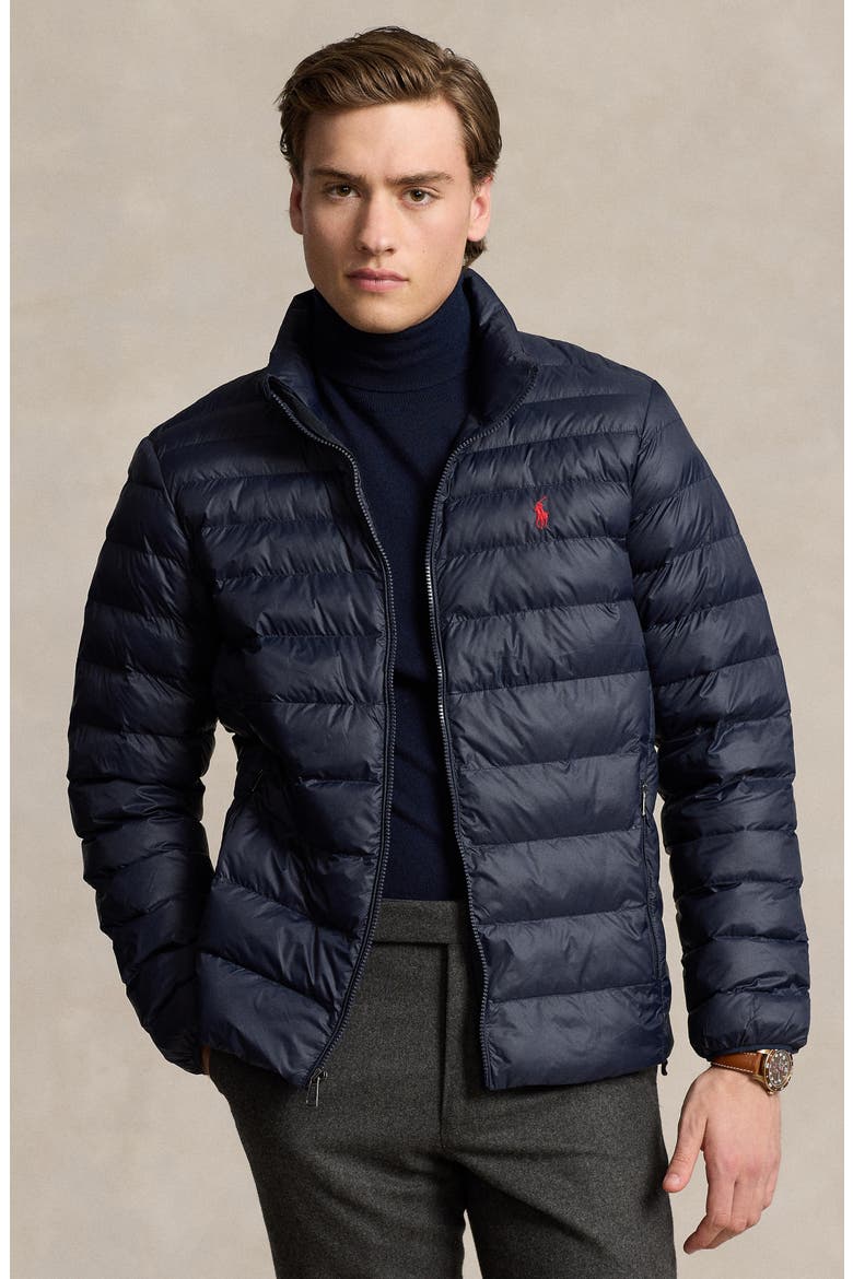 Packable Puffer Jacket, Alternate, color, COLLECTION NAVY