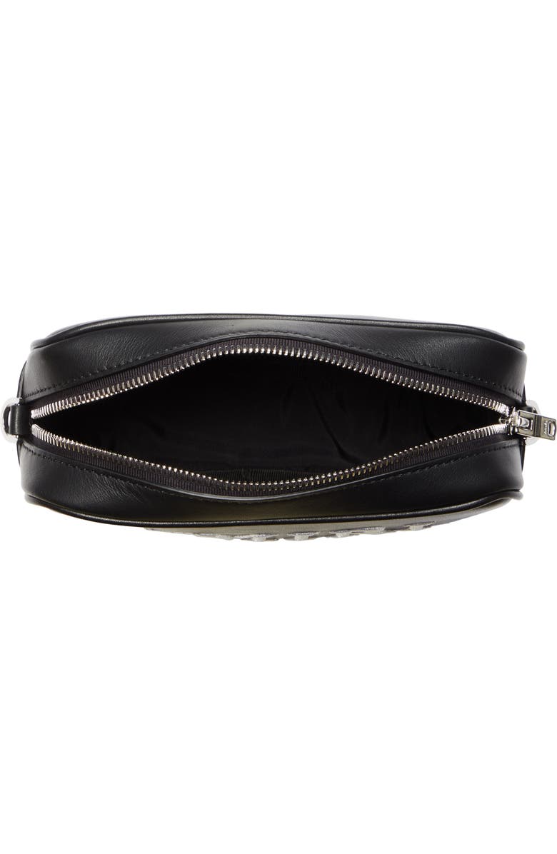 AMIRI Monogram Logo Leather Camera Bag, Alternate, color,