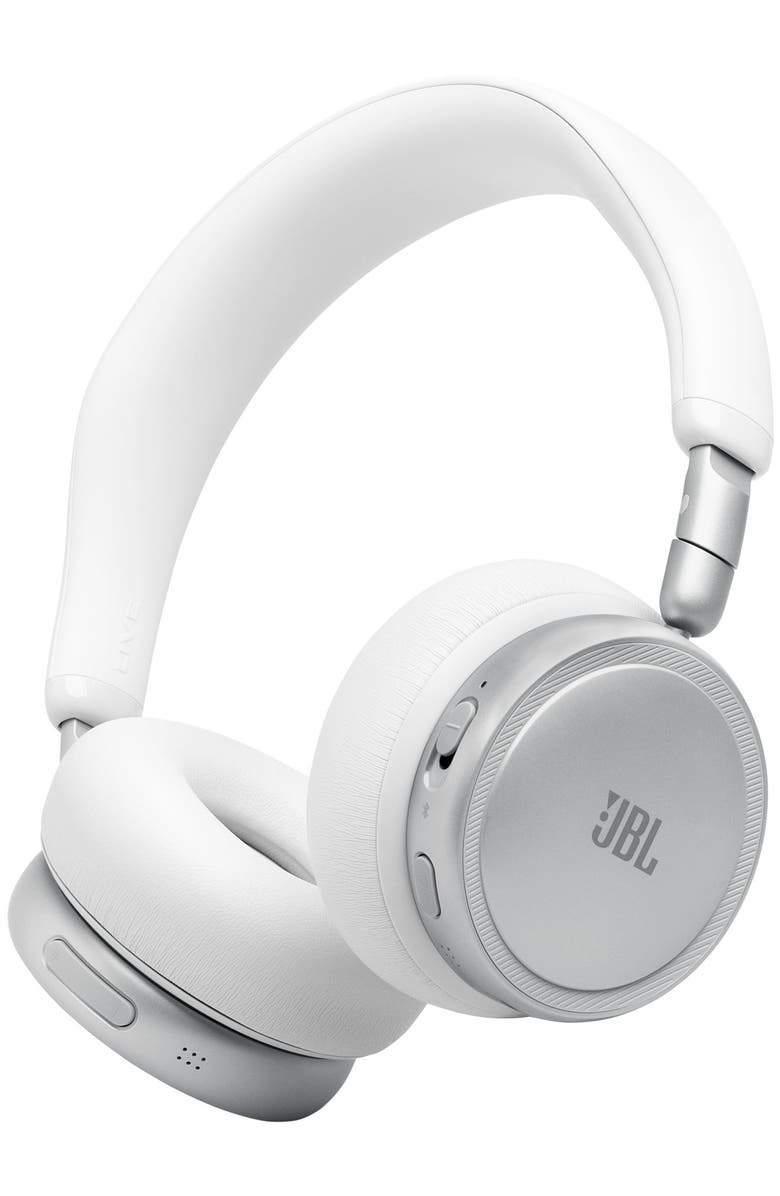 JBL Live 680NC Wireless On Ear Bluetooth Headphones, Main, color, White