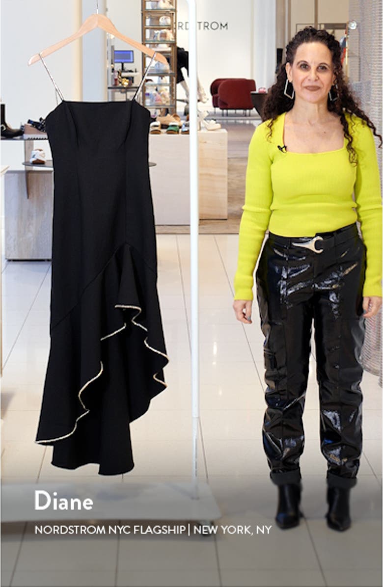 Skylar Crystal Embellished High-Low Dress, sales video thumbnail