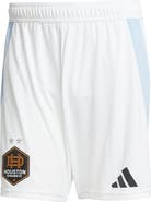 adidas Men's adidas  White Houston Dynamo FC Home 2025 Season 20 Authentic Shorts