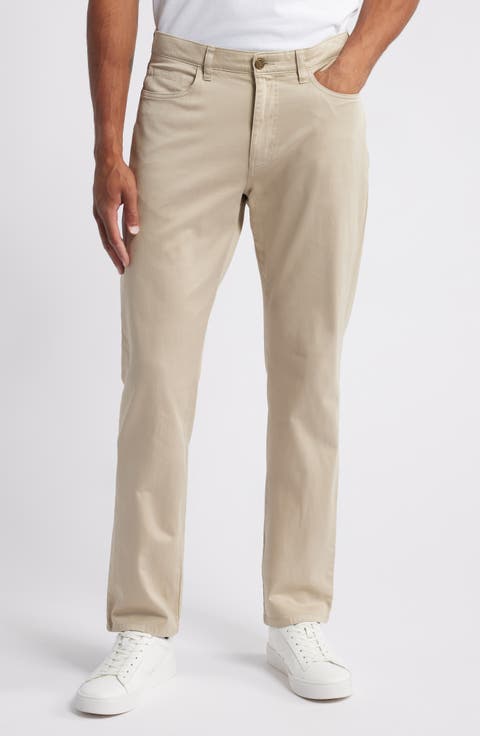 Five-Pocket Pima Cotton Blend Pants