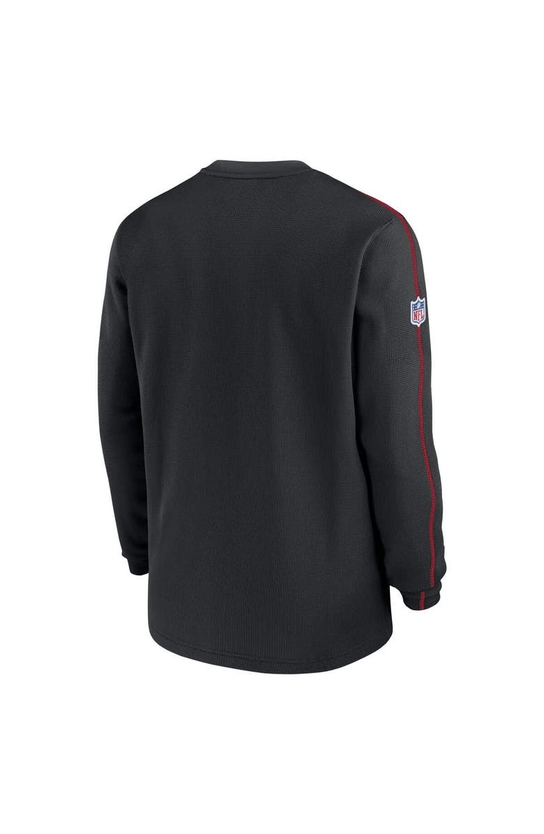 Nike Men's Nike Black Atlanta Falcons Alternate Logo Coach Long Sleeve Top, Alternate, color, Black