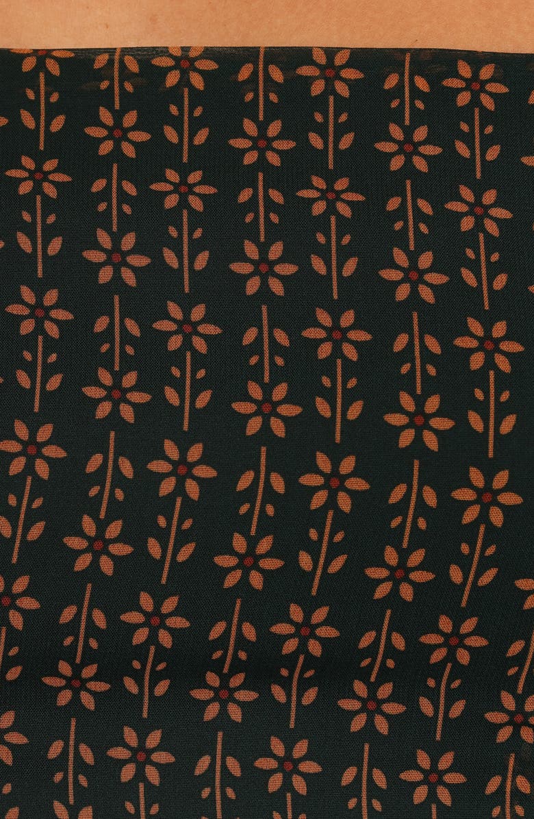 Petal & Pup Ettie Long Sleeve Midi Dress, Alternate, color, 