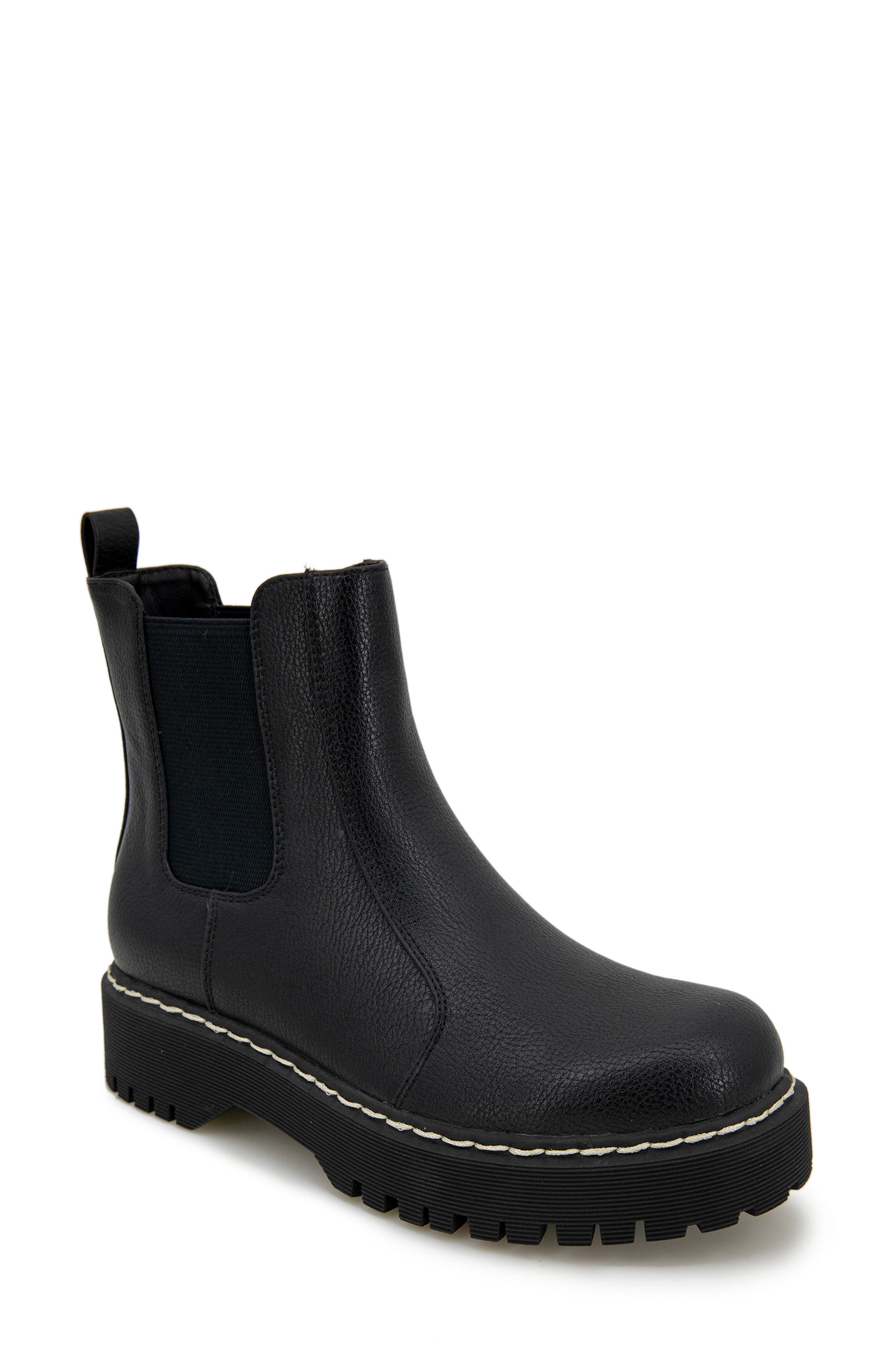 UNIONBAY Heather Lug sole Chelsea Boot, Main, color, 