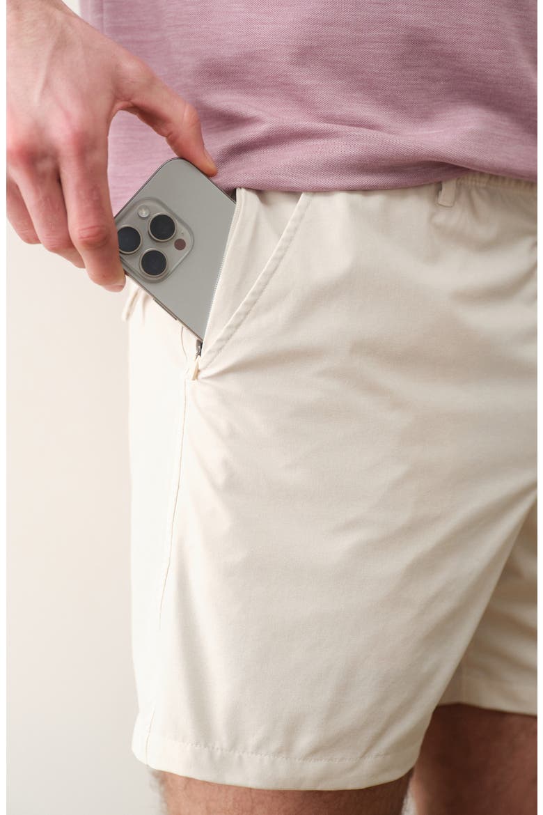 High Five 5-Inch Flat Front Chino Shorts, Alternate, color, STONE