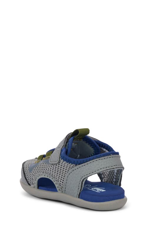 See Kai Run Mini Aven Water Friendly Sandal In Gray