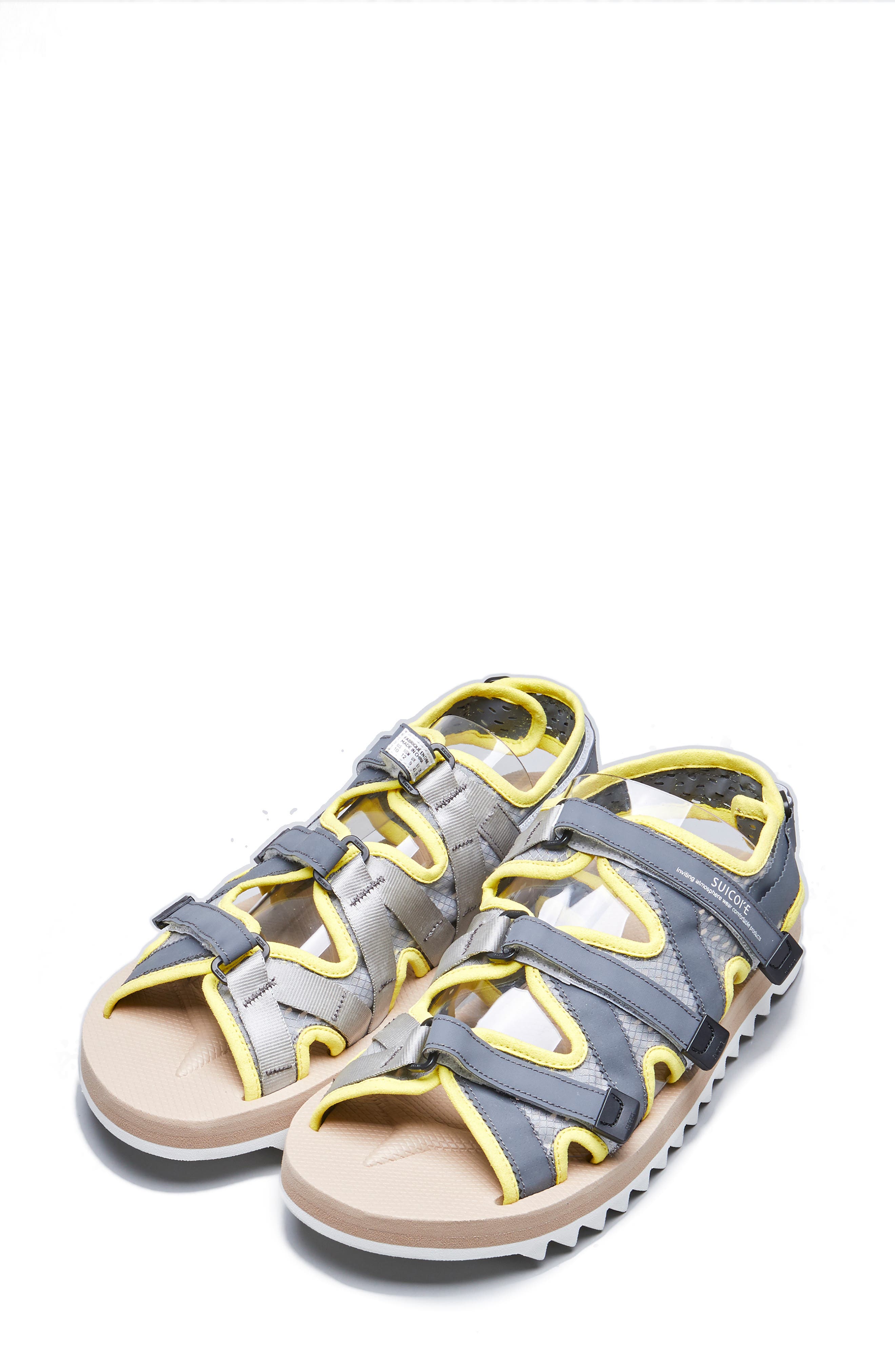 Suicoke Zip Sandal, Main, color, 