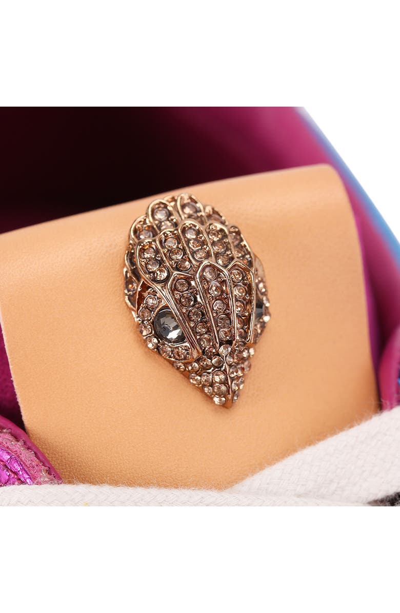 Kurt Geiger London Islington Beaded Fringe Sneaker, Alternate, color, Open Pink