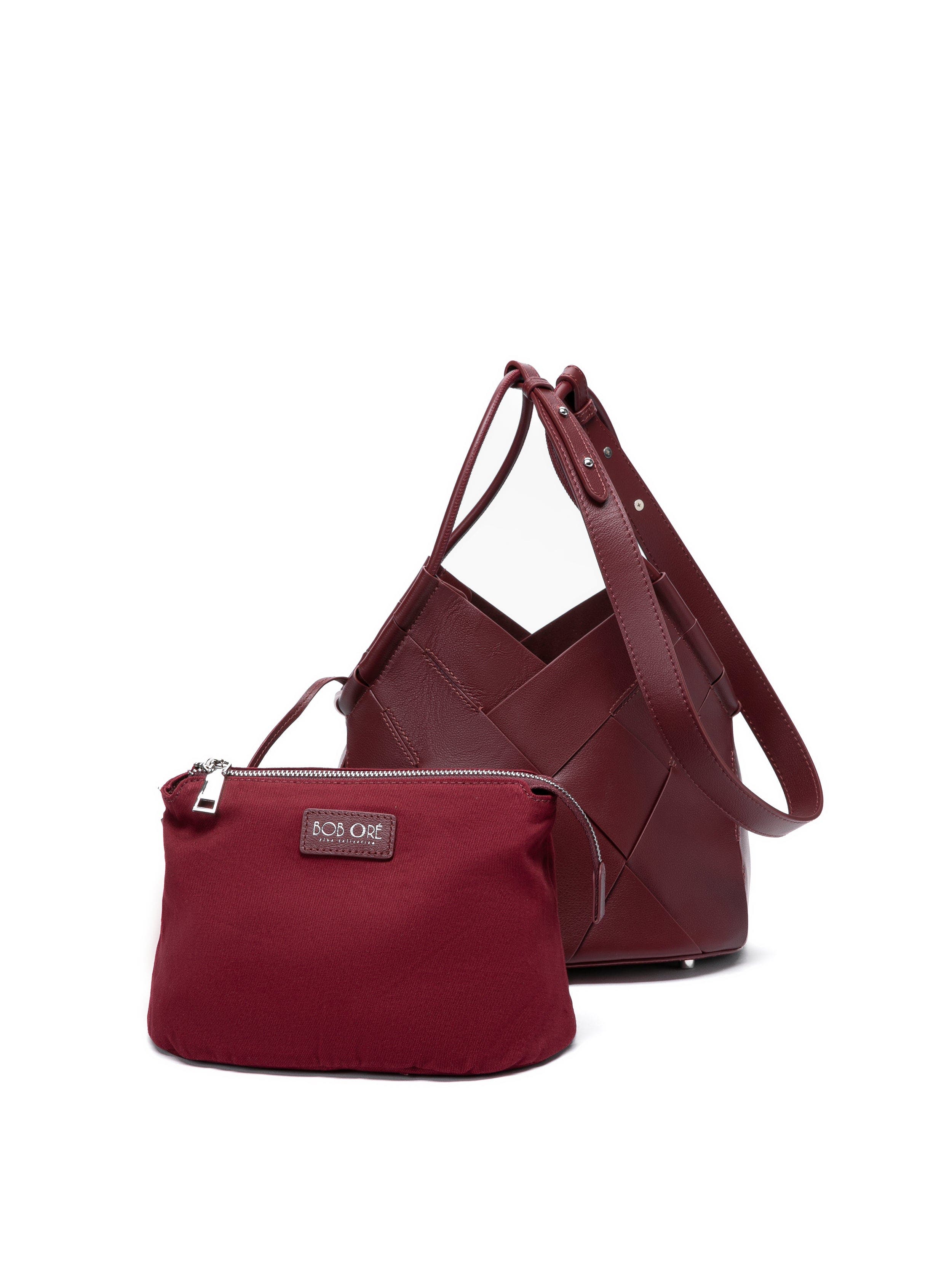 Aetherwit Handbag, Alternate, color, Burgundy