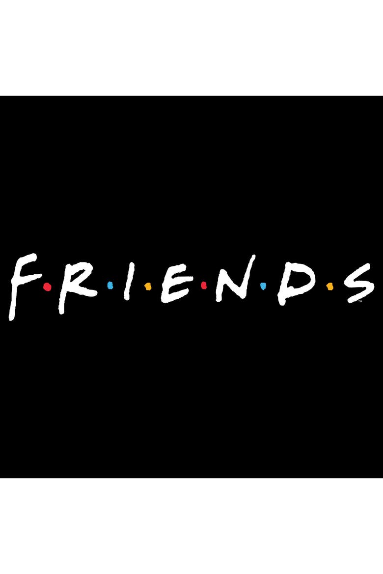 Women's Friends Classic TV Logo  Graphic T-Shirt, Alternate, color, Black