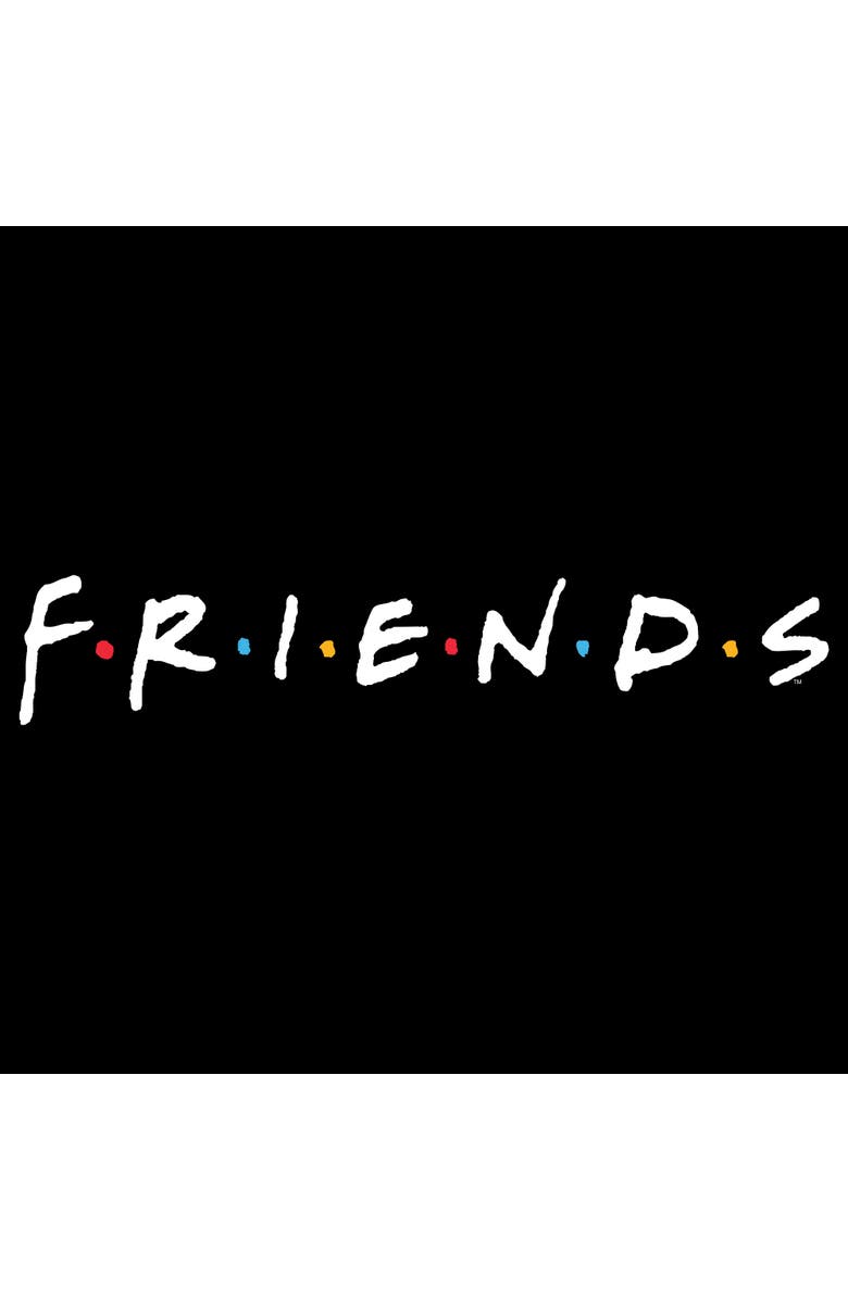 Friends Women's Friends Classic TV Logo Graphic T-Shirt, Alternate, color, Black