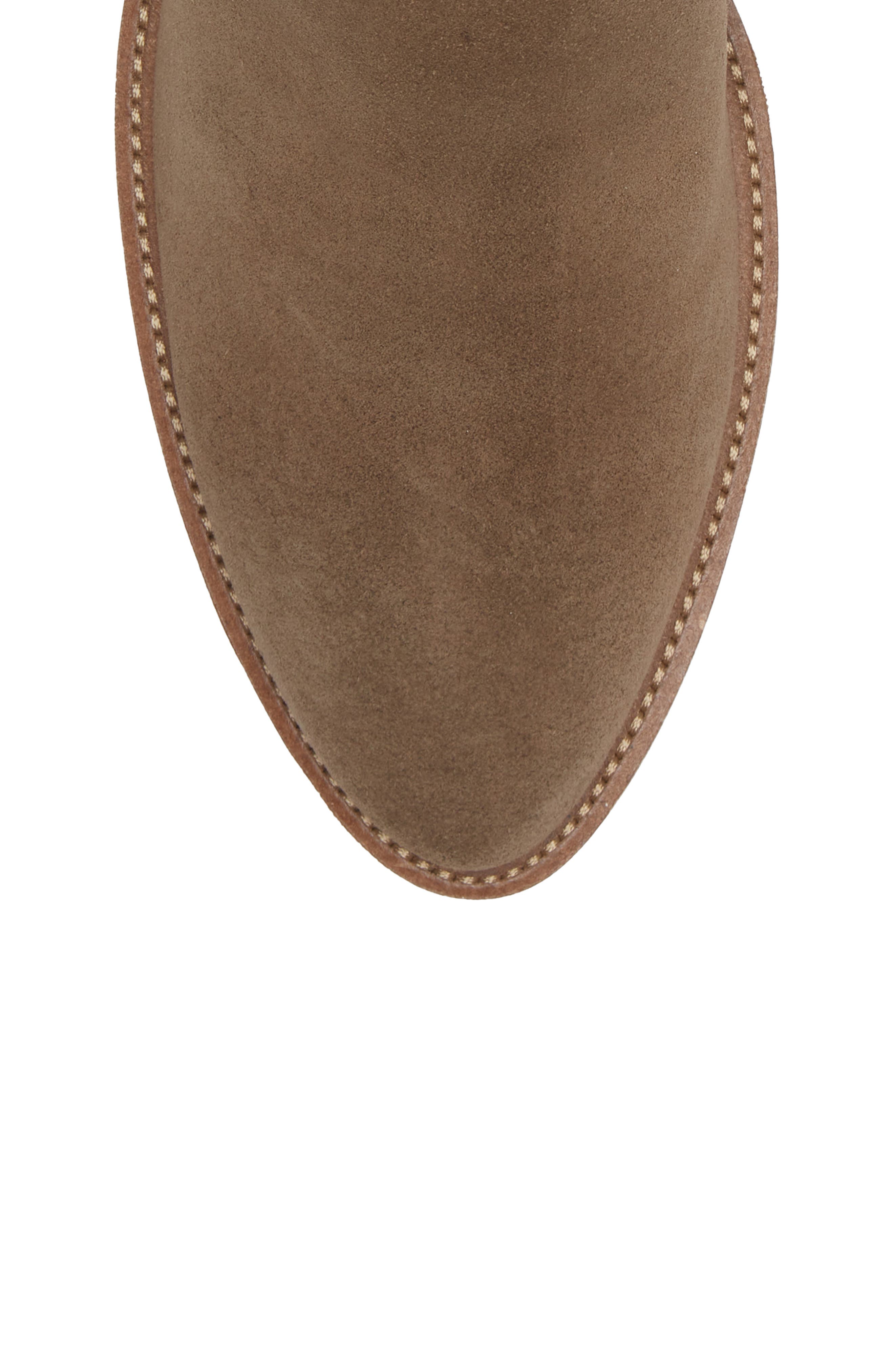 Shape 35 Water Repellent Bootie, Alternate, color, BIRCH SUEDE