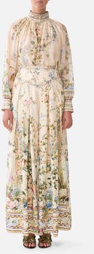 Camilla Corset Waist Wide Leg Pant