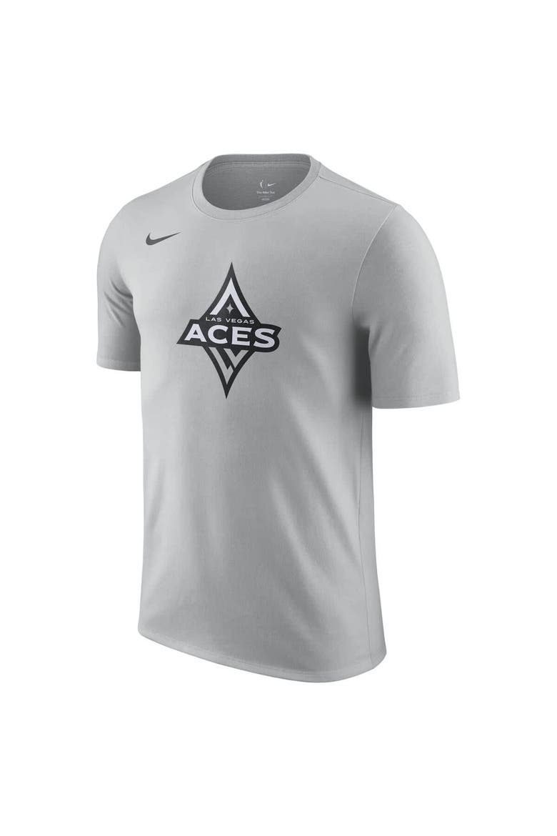 Unisex Nike Silver Las Vegas Aces Essential Logo Dri-FIT T-Shirt, Alternate, color, Silver