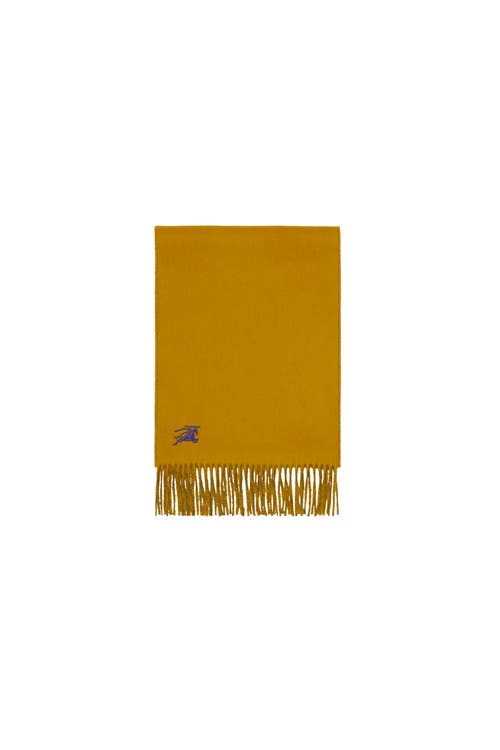 Shop Burberry Reversible Cashmere Scarf