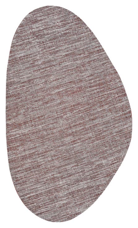 Callan Modern Rustic Abstract Indoor/Outdoor Shaped Area Rug