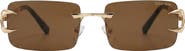 Fifth & Ninth Voss 58mm Rectangular Sunglasses