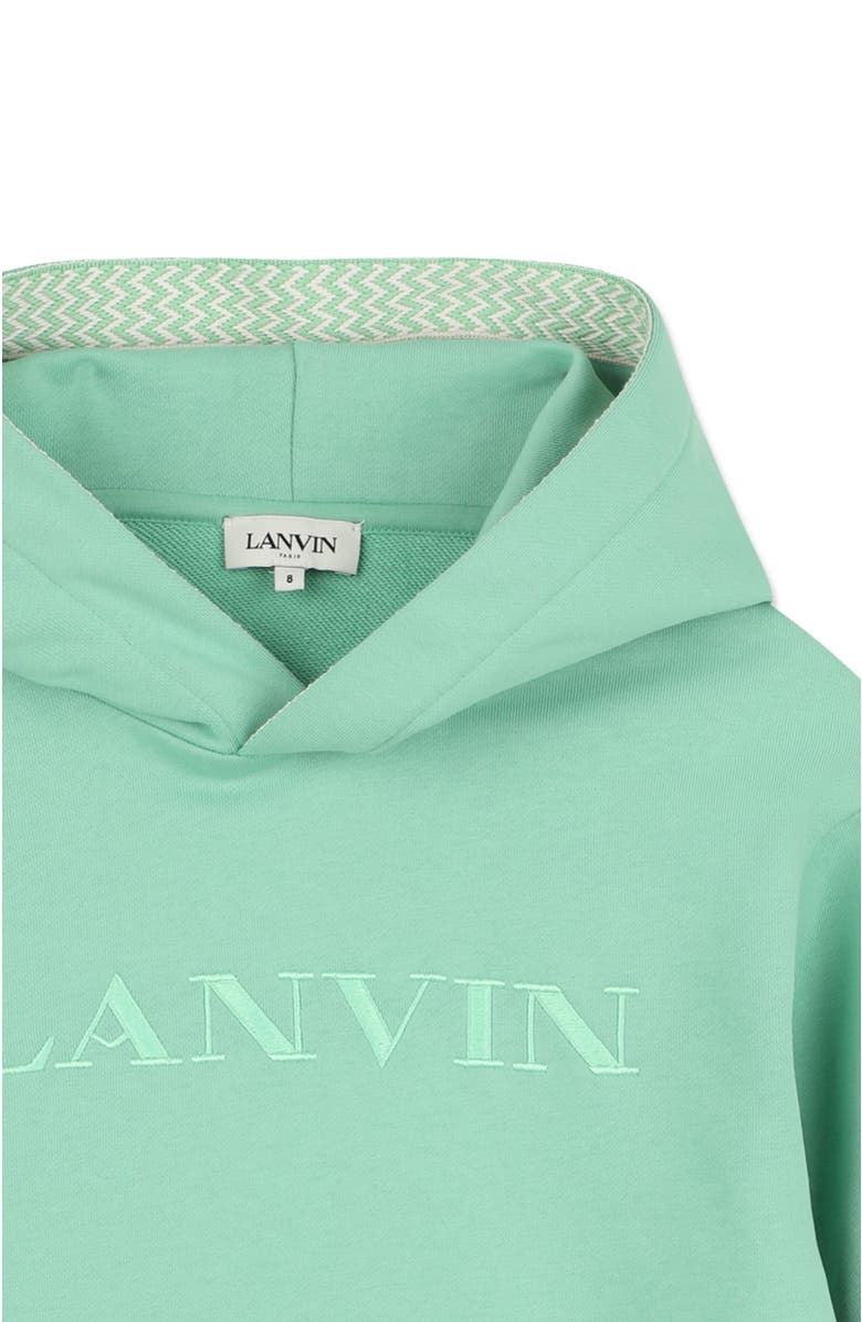 Lanvin Hoodie, Alternate, color, Jade