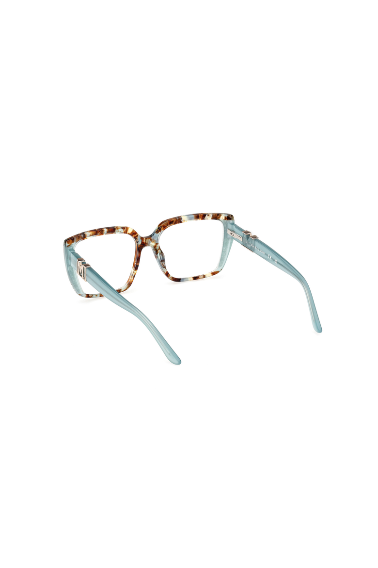 Bold Square Acetate Eyeglasses, Alternate, color, Turquoise