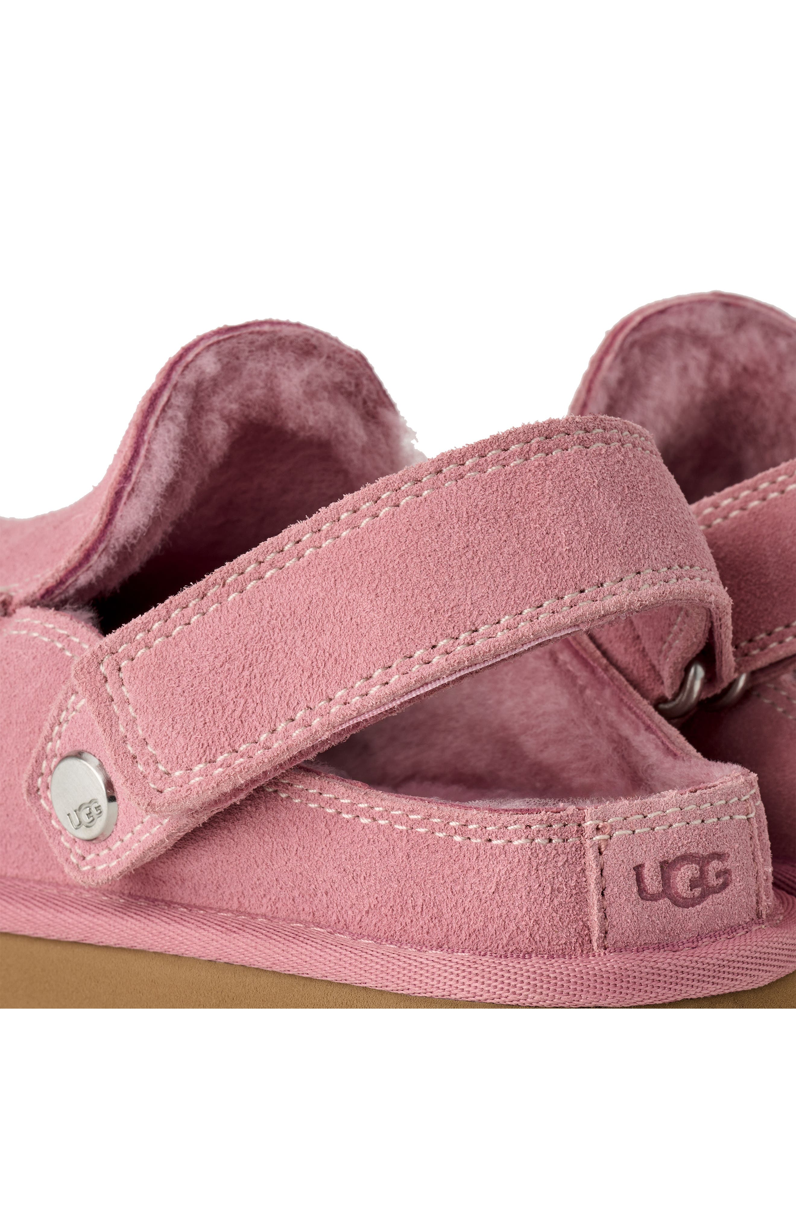 Kids' Goldenstar Evelina Genuine Sheepskin Lined Clog, Alternate, color, DUSTY ORCHID