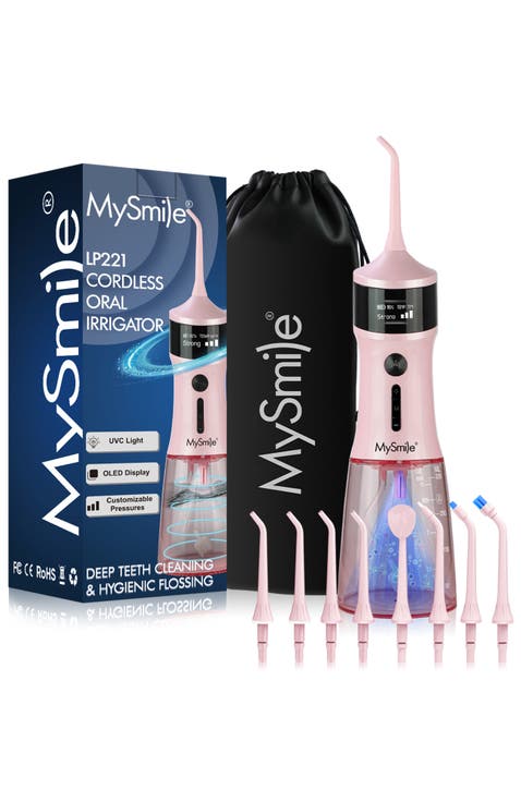 LP221 Cordless Professional Water Flosser with UVC Sterilizable